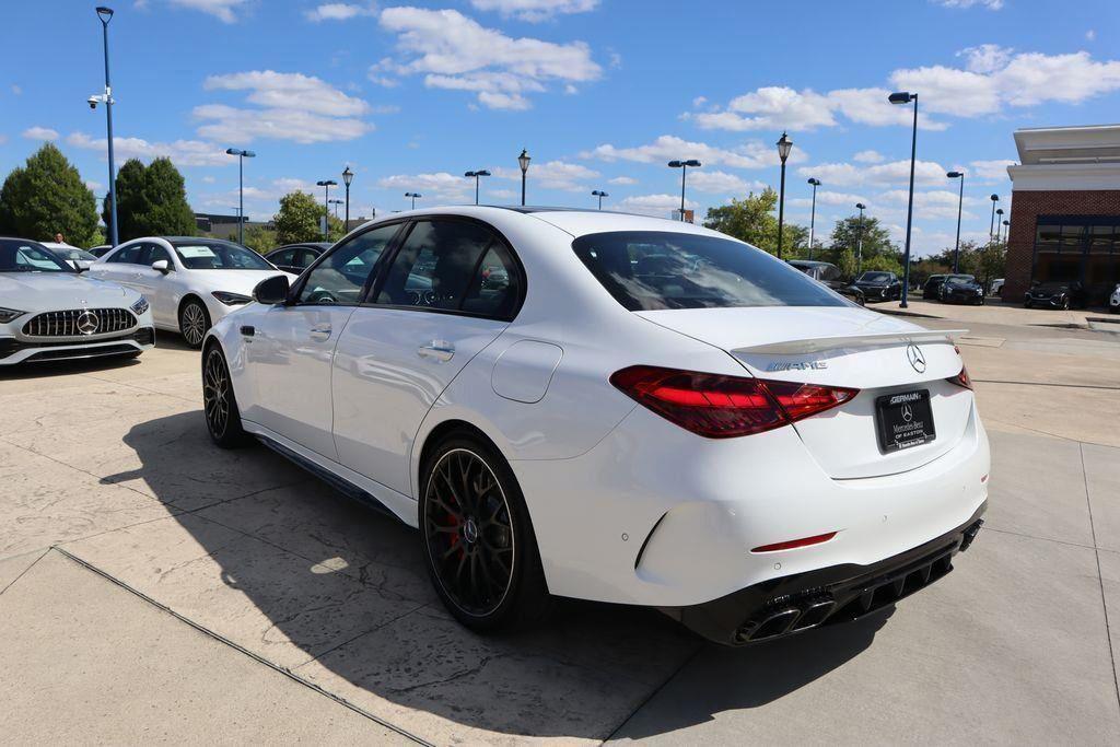 used 2024 Mercedes-Benz AMG C 63 car, priced at $81,097