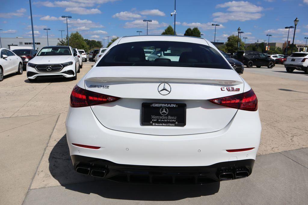 used 2024 Mercedes-Benz AMG C 63 car, priced at $81,097
