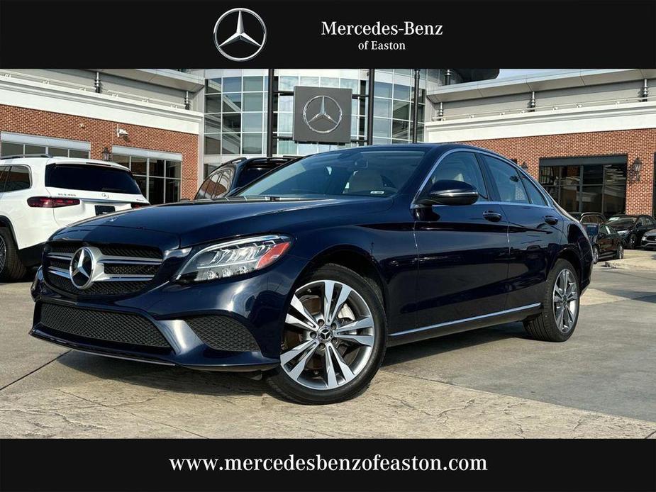 used 2021 Mercedes-Benz C-Class car, priced at $29,877