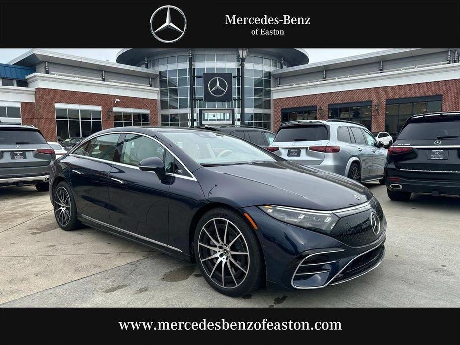 used 2022 Mercedes-Benz EQS 580 car, priced at $58,292