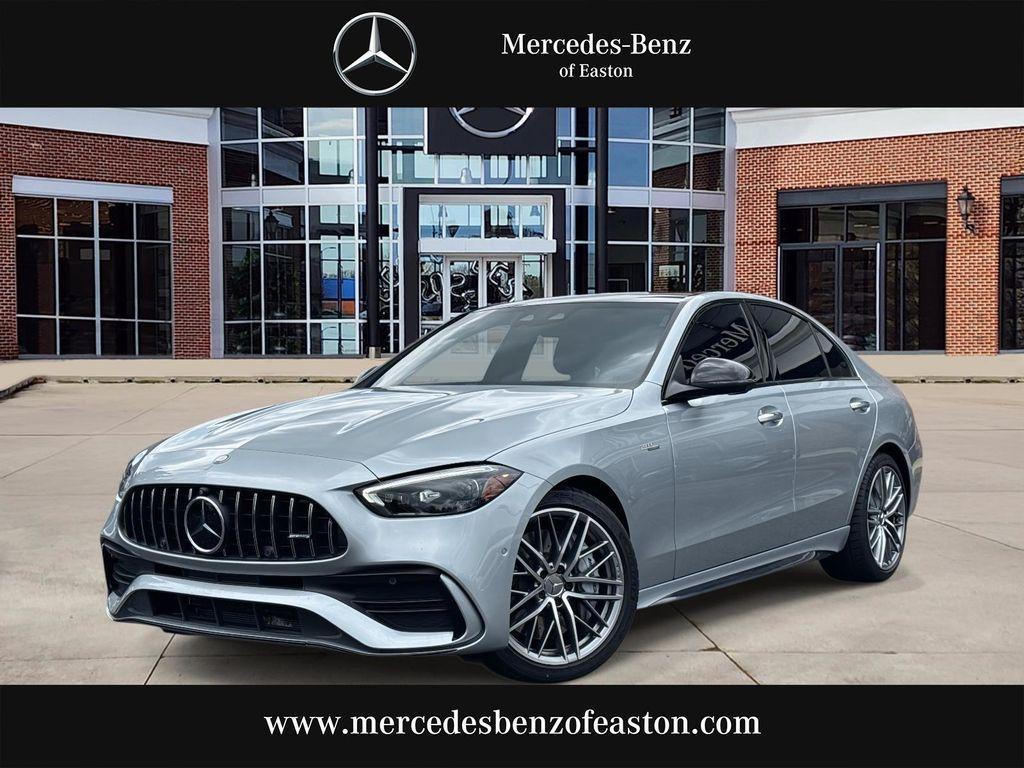 used 2024 Mercedes-Benz AMG C 43 car, priced at $57,637