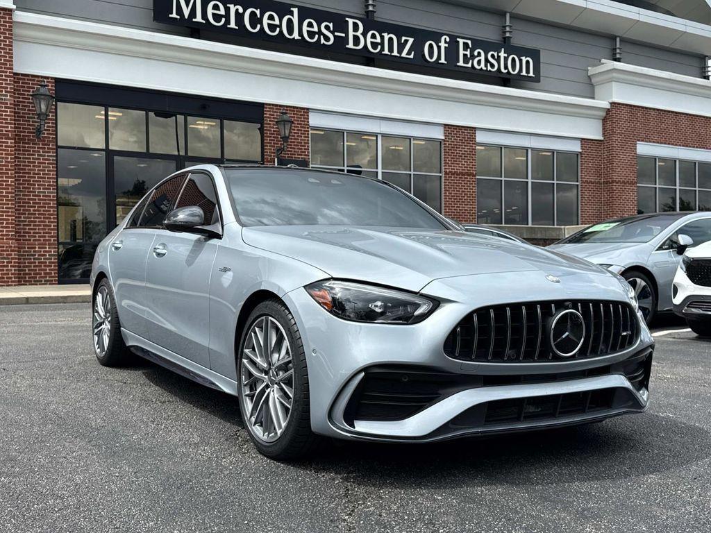 used 2024 Mercedes-Benz AMG C 43 car, priced at $57,637