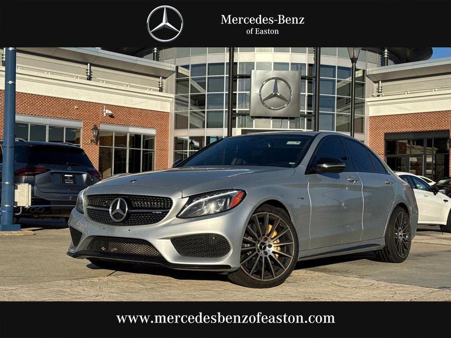 used 2018 Mercedes-Benz AMG C 43 car, priced at $26,940