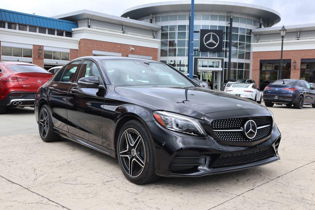 used 2021 Mercedes-Benz C-Class car, priced at $37,724