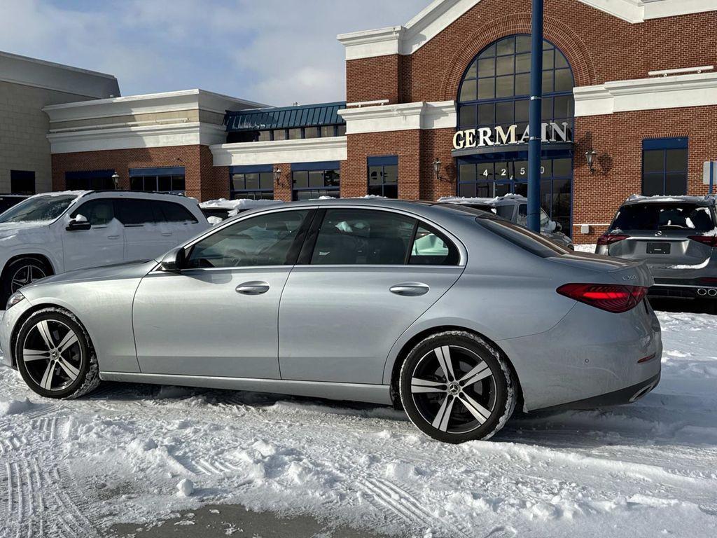 used 2022 Mercedes-Benz C-Class car, priced at $36,500