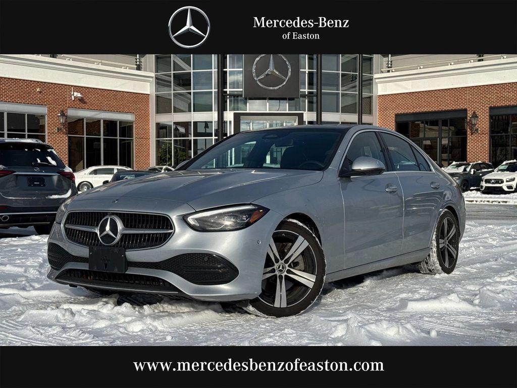 used 2022 Mercedes-Benz C-Class car, priced at $36,500