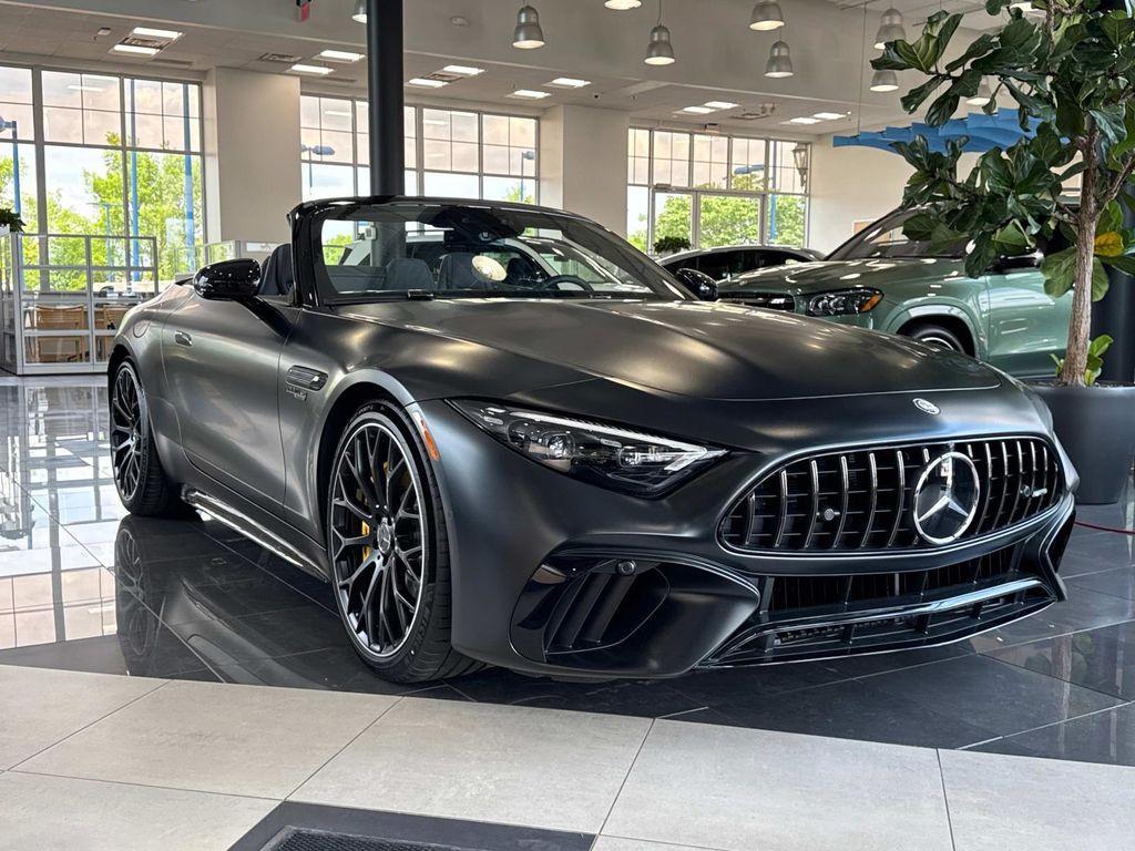 new 2025 Mercedes-Benz AMG SL 55 car, priced at $174,650