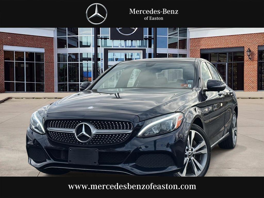 used 2017 Mercedes-Benz C-Class car, priced at $16,929