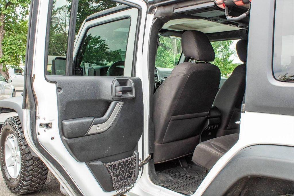 used 2017 Jeep Wrangler Unlimited car, priced at $18,000