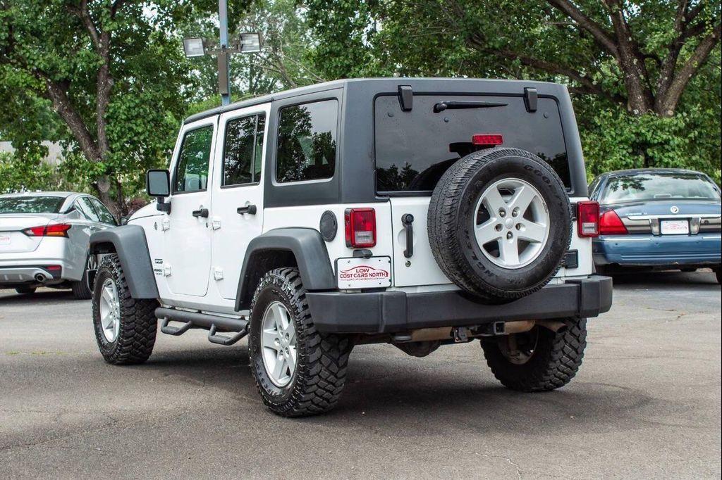 used 2017 Jeep Wrangler Unlimited car, priced at $18,000