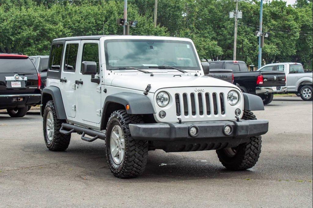 used 2017 Jeep Wrangler Unlimited car, priced at $18,000