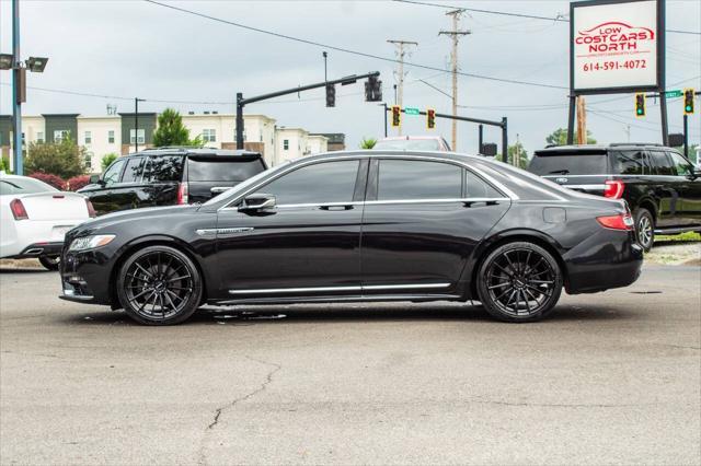 used 2017 Lincoln Continental car, priced at $23,000
