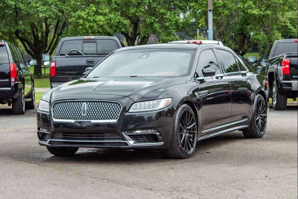 used 2017 Lincoln Continental car, priced at $22,000