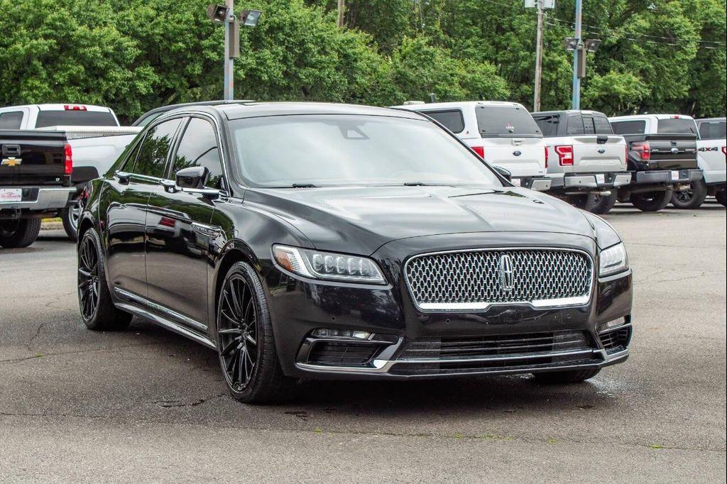 used 2017 Lincoln Continental car, priced at $22,000