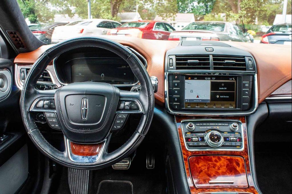 used 2017 Lincoln Continental car, priced at $22,000