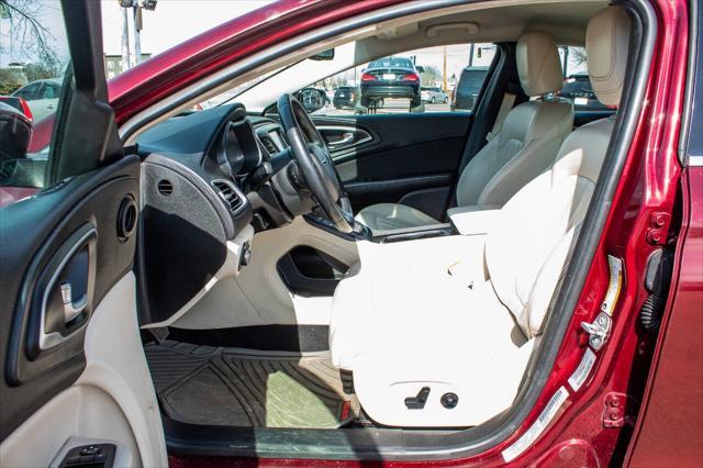 used 2017 Chrysler 200 car, priced at $11,000