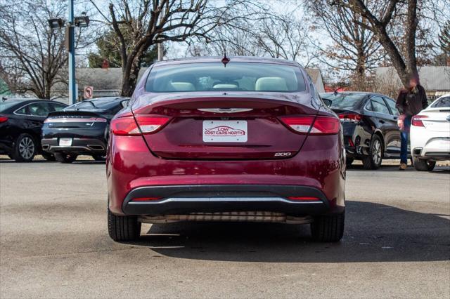 used 2017 Chrysler 200 car, priced at $11,000