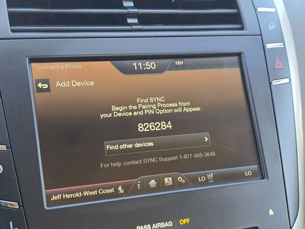 used 2015 Lincoln MKZ Hybrid car, priced at $10,000