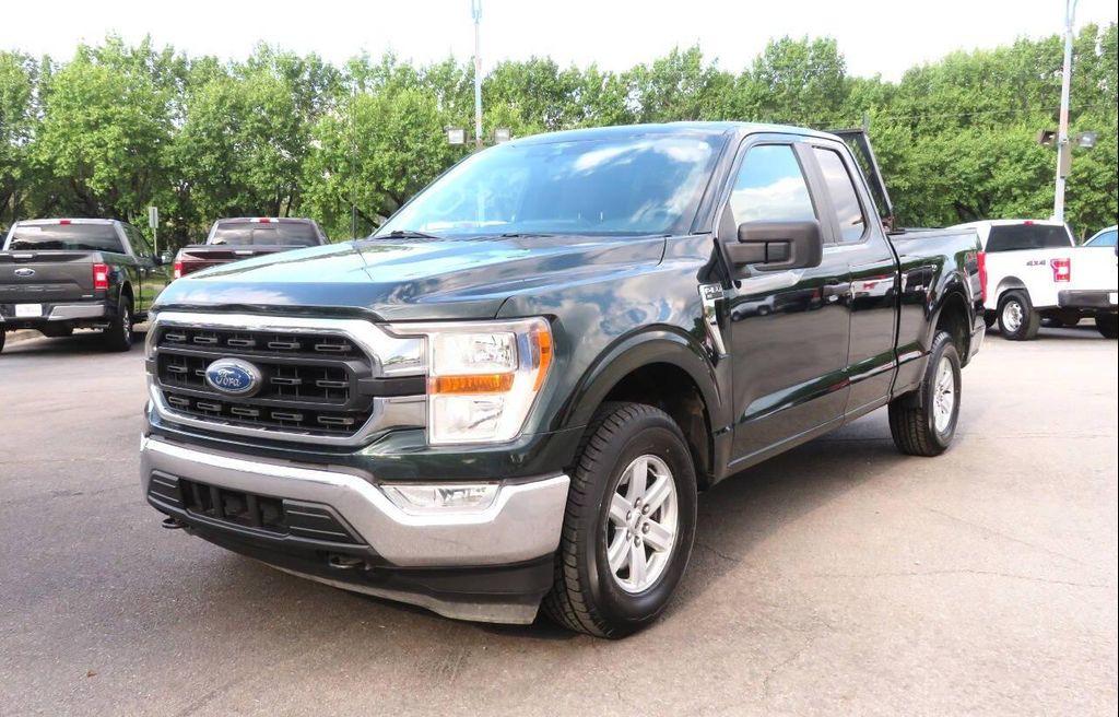 used 2021 Ford F-150 car, priced at $23,000