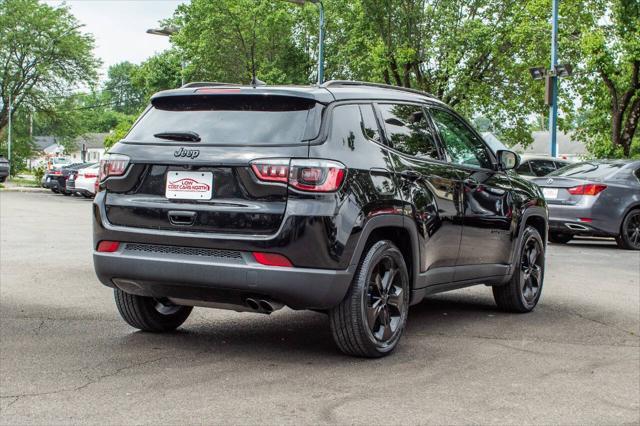 used 2021 Jeep Compass car, priced at $17,000