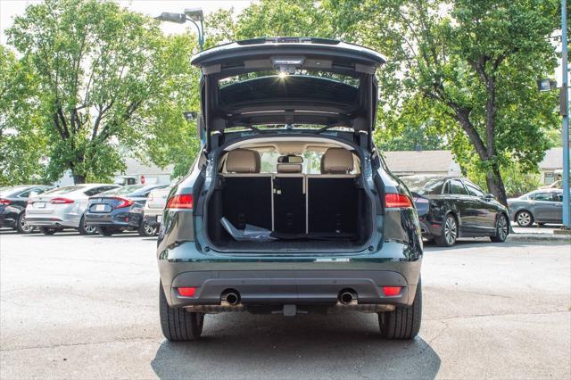 used 2018 Jaguar F-PACE car, priced at $16,000