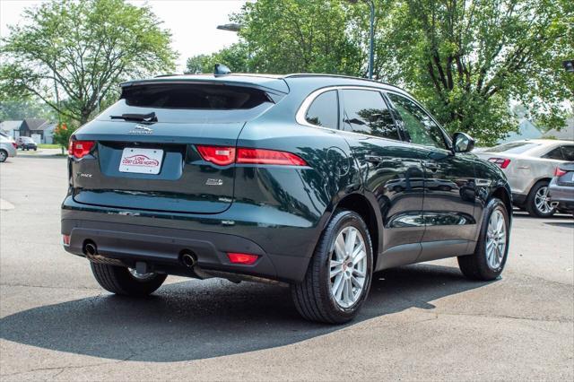 used 2018 Jaguar F-PACE car, priced at $16,000
