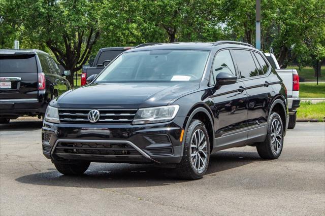 used 2021 Volkswagen Tiguan car, priced at $15,000