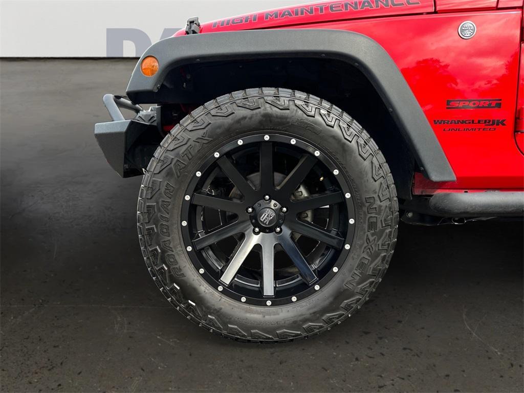 used 2018 Jeep Wrangler JK Unlimited car, priced at $22,000