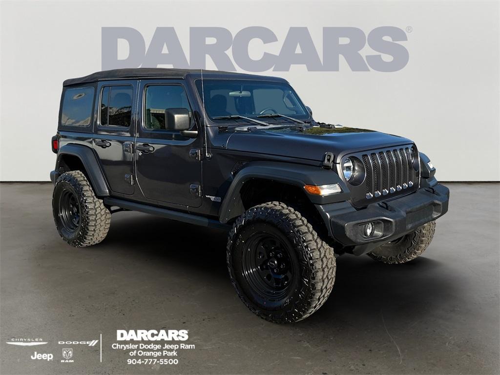 used 2018 Jeep Wrangler Unlimited car, priced at $21,490