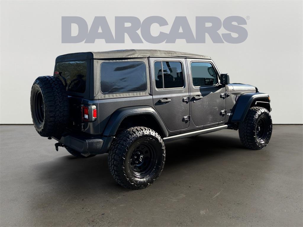 used 2018 Jeep Wrangler Unlimited car, priced at $21,400