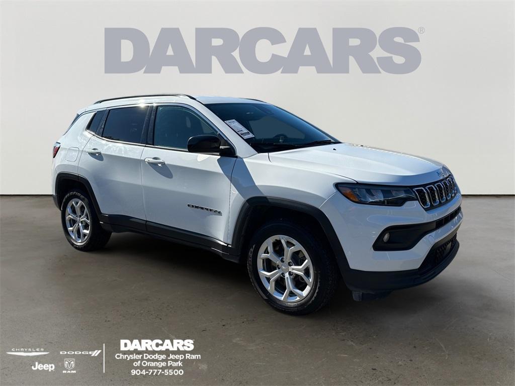 used 2024 Jeep Compass car, priced at $18,827