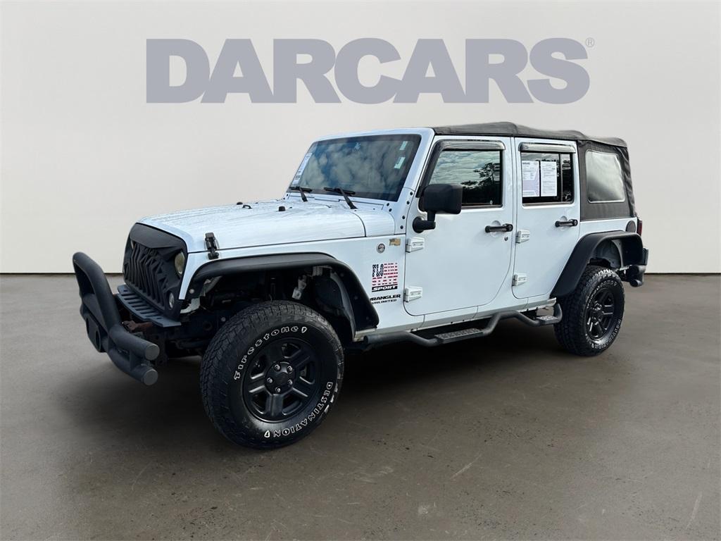 used 2016 Jeep Wrangler Unlimited car, priced at $15,999