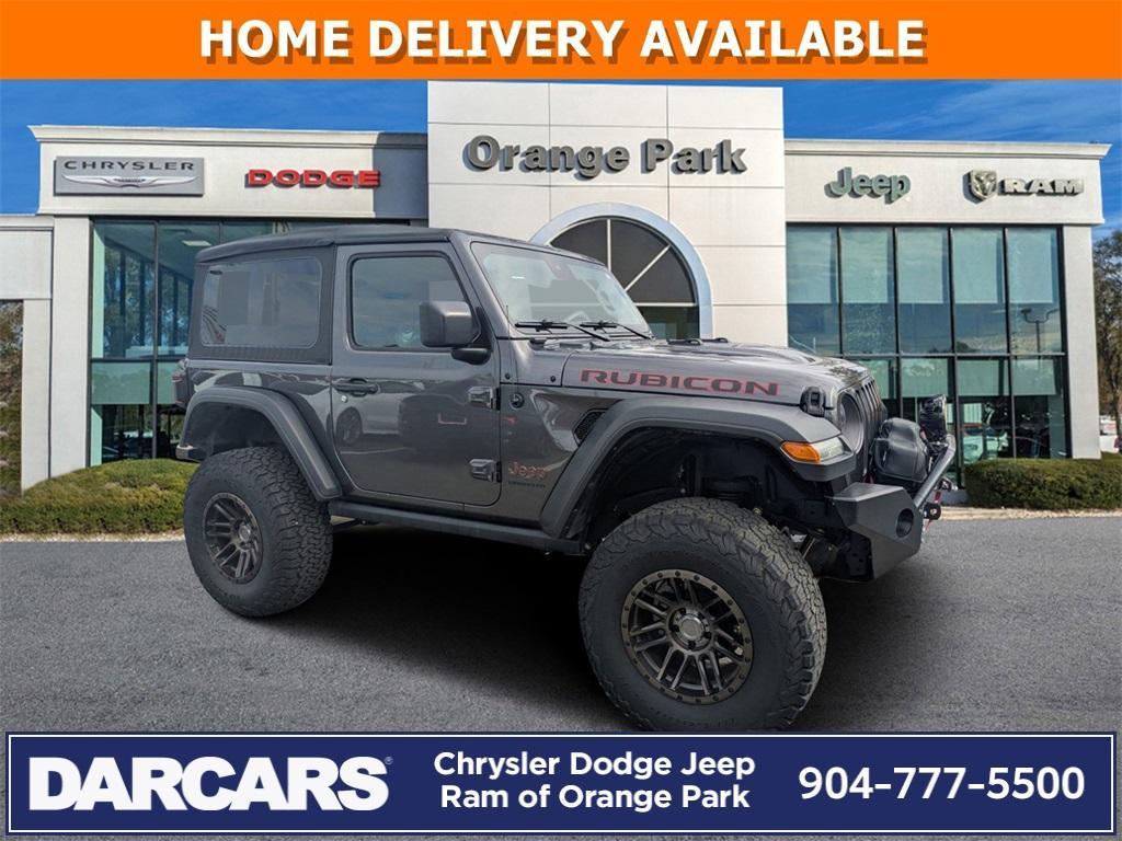 used 2021 Jeep Wrangler car, priced at $34,500