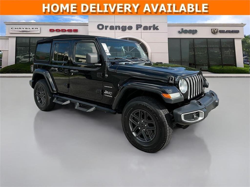 used 2019 Jeep Wrangler Unlimited car, priced at $29,764