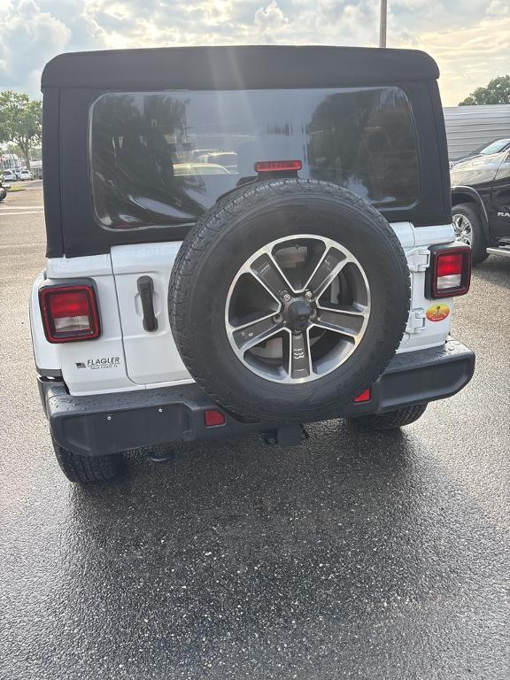 used 2023 Jeep Wrangler car, priced at $37,500