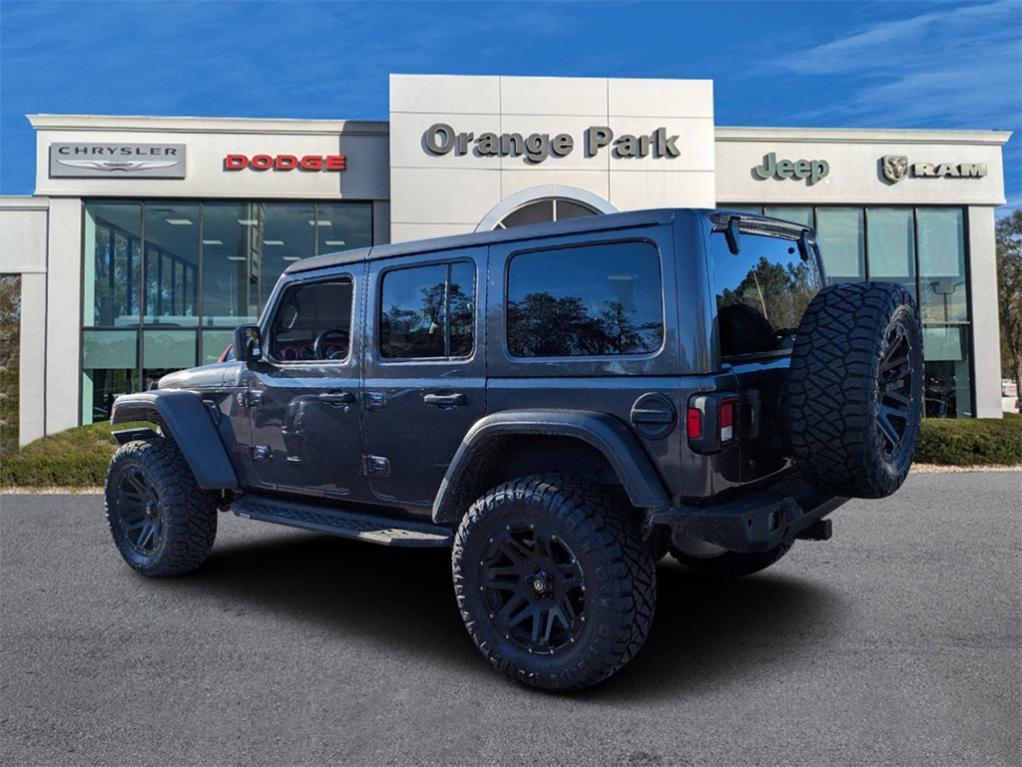 used 2018 Jeep Wrangler Unlimited car, priced at $34,285