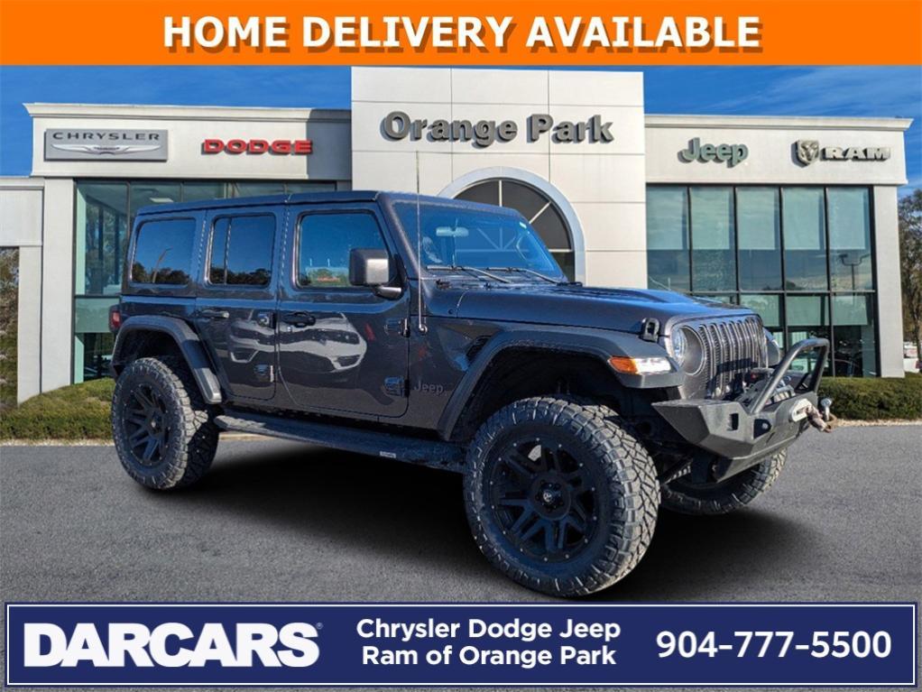 used 2018 Jeep Wrangler Unlimited car, priced at $34,285