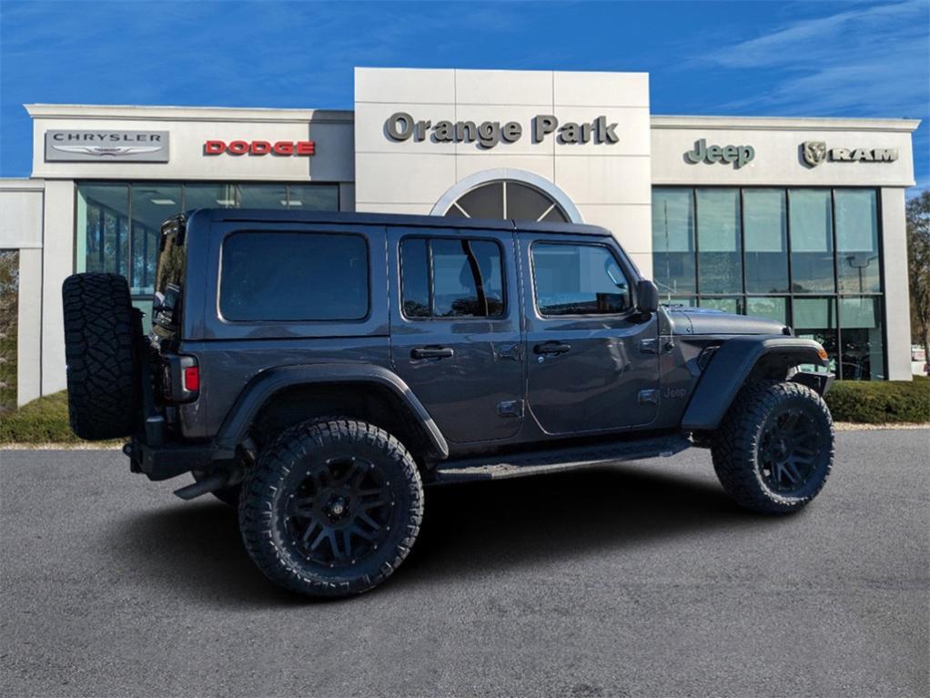 used 2018 Jeep Wrangler Unlimited car, priced at $34,285