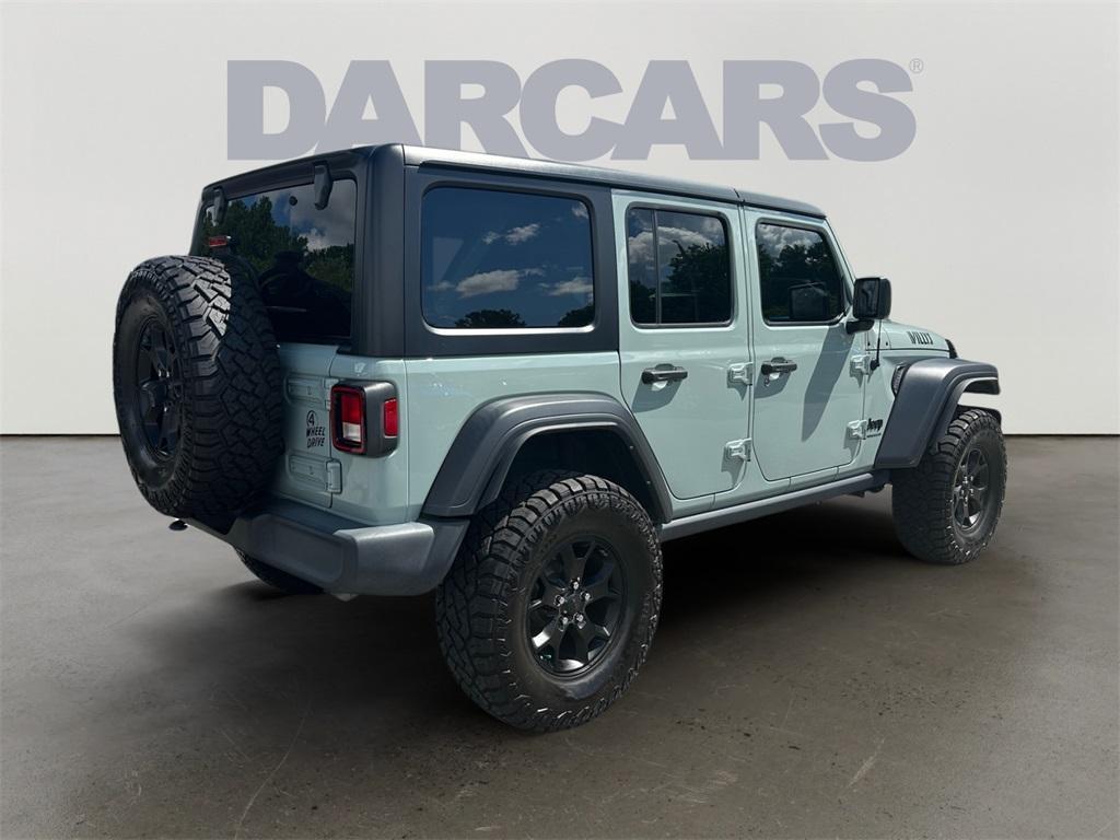used 2023 Jeep Wrangler car, priced at $35,870