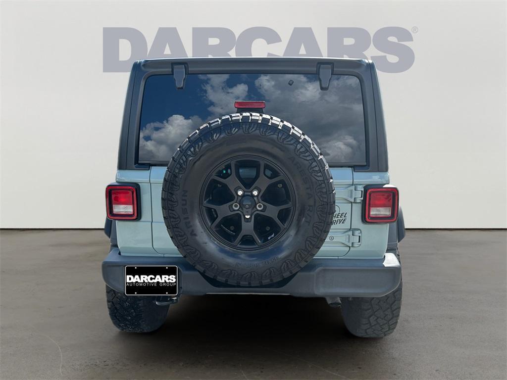 used 2023 Jeep Wrangler car, priced at $35,870