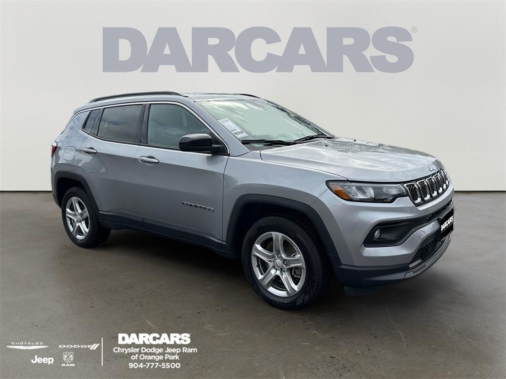 used 2024 Jeep Compass car, priced at $23,500