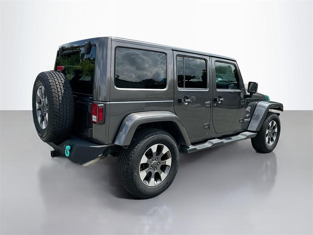 used 2017 Jeep Wrangler Unlimited car, priced at $18,600