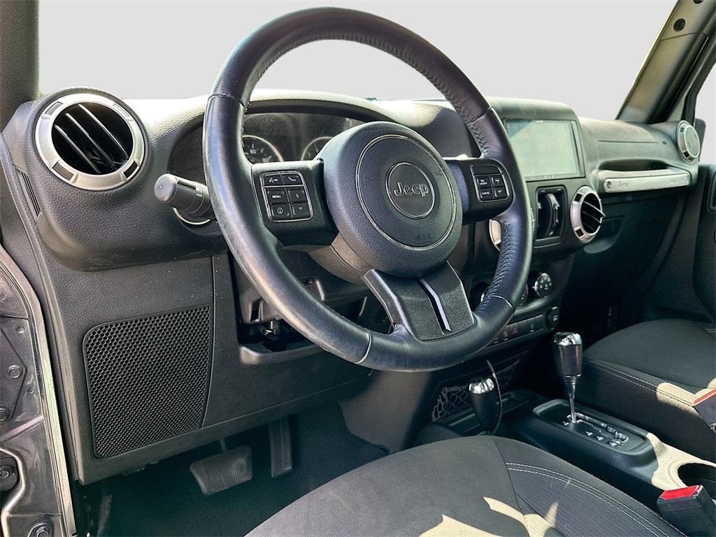used 2017 Jeep Wrangler Unlimited car, priced at $18,600