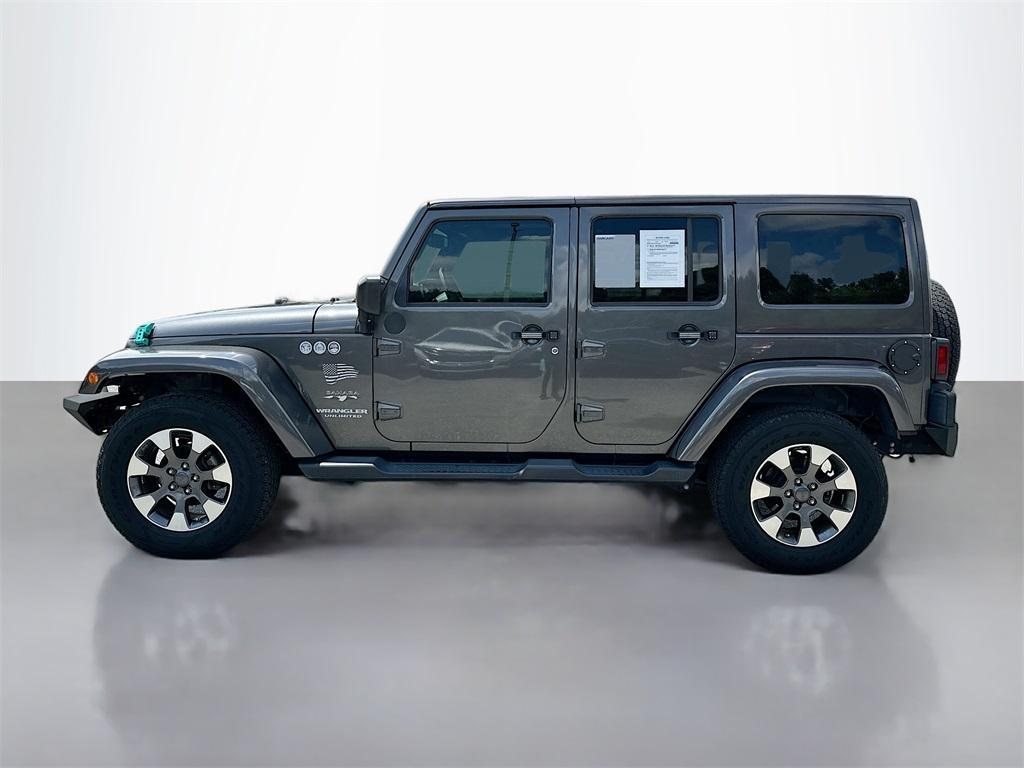 used 2017 Jeep Wrangler Unlimited car, priced at $18,600
