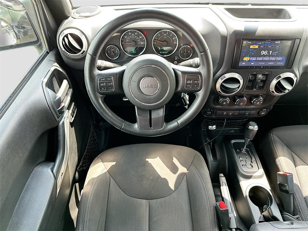 used 2017 Jeep Wrangler Unlimited car, priced at $18,600