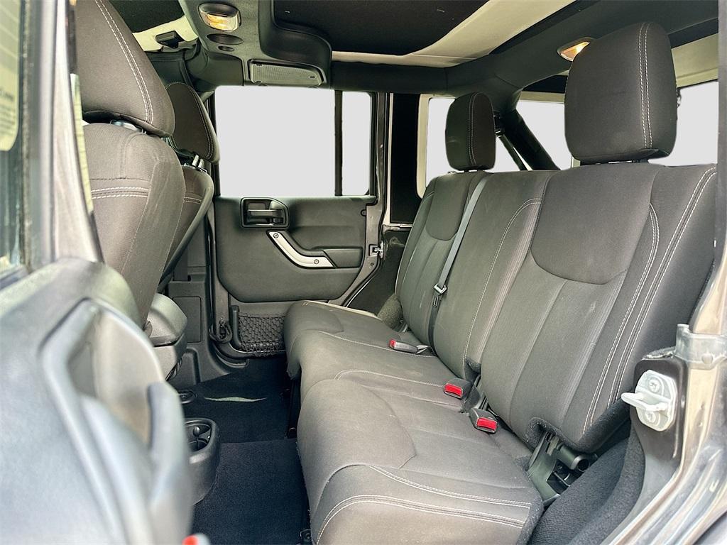 used 2017 Jeep Wrangler Unlimited car, priced at $18,600