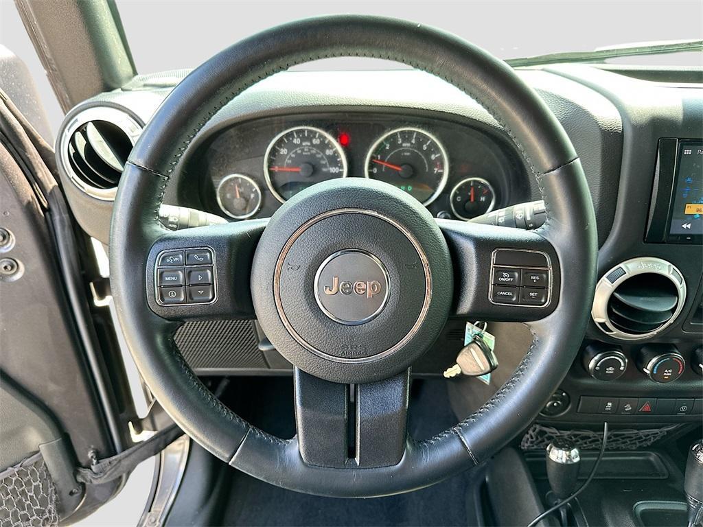 used 2017 Jeep Wrangler Unlimited car, priced at $18,600