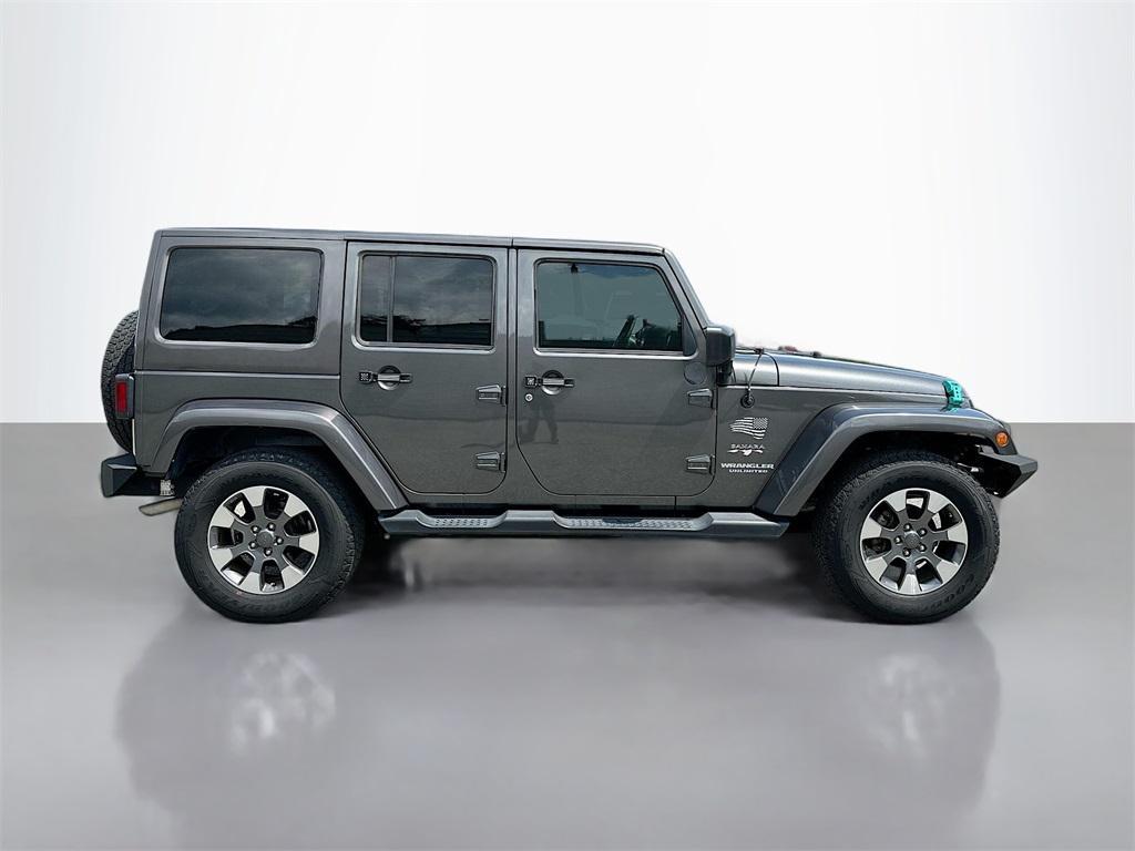 used 2017 Jeep Wrangler Unlimited car, priced at $18,600