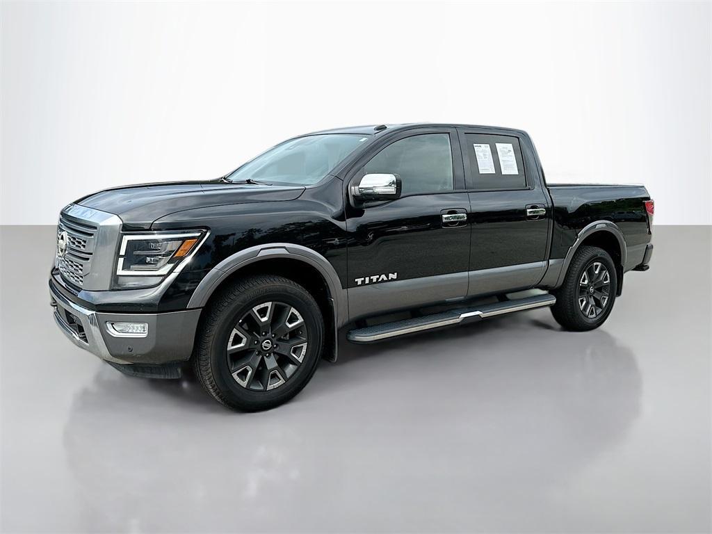 used 2021 Nissan Titan car, priced at $35,900