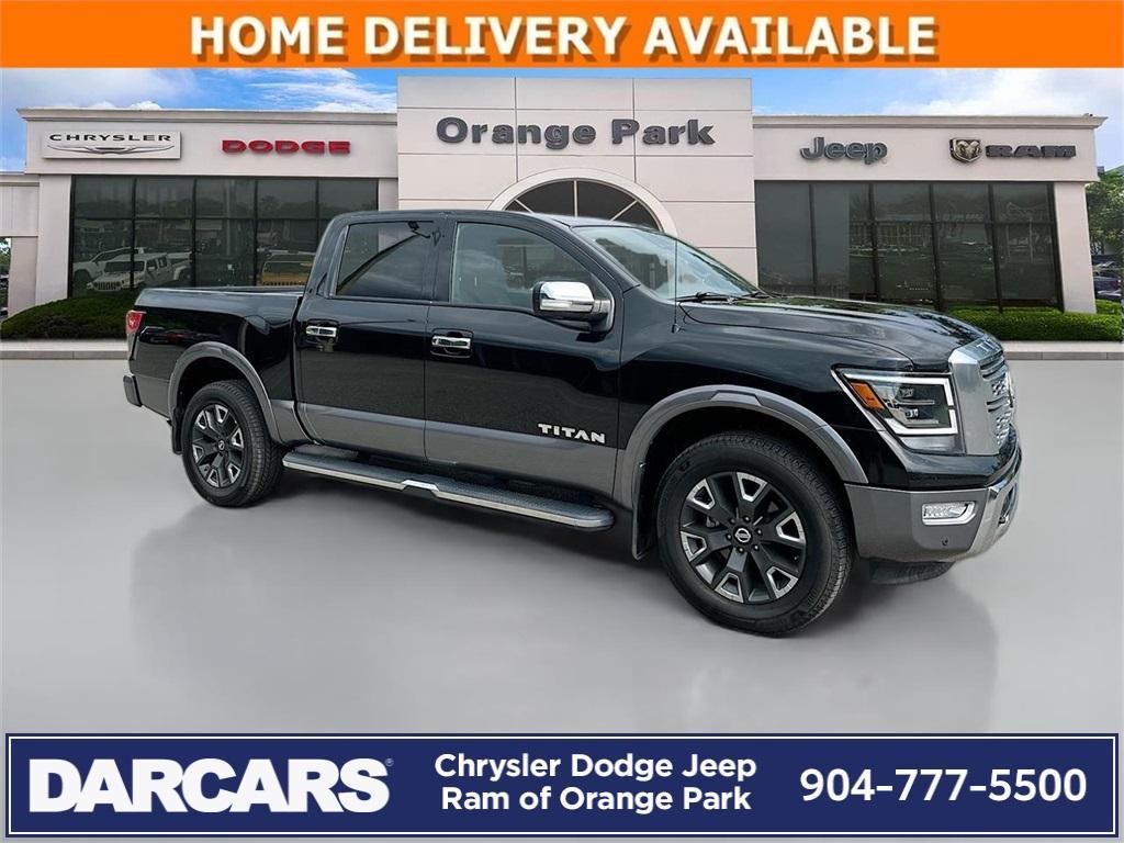 used 2021 Nissan Titan car, priced at $36,539